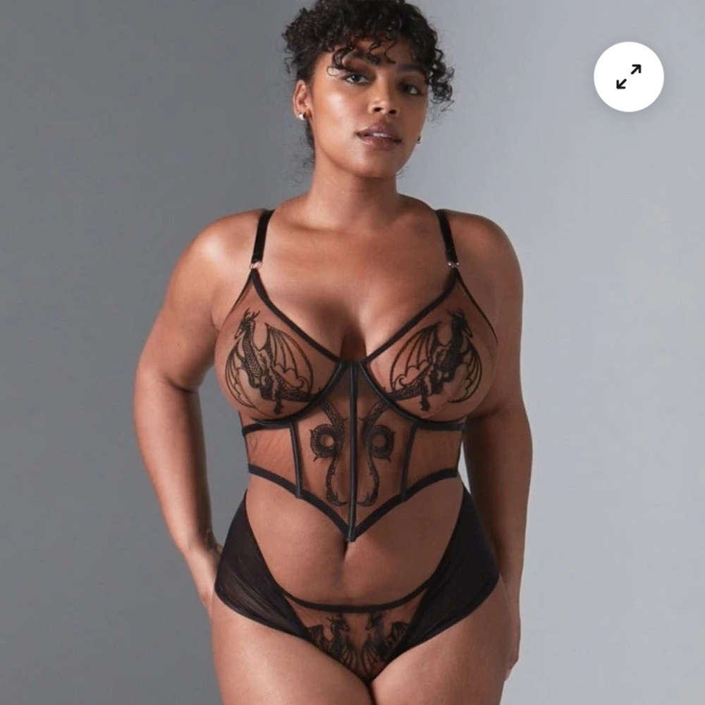 SOLD Thistle and Spire Dracona Bodice Black/Toffee